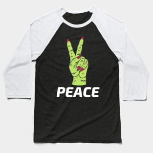 Monster Peace Baseball T-Shirt